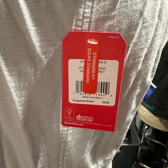 NWT north face grey tank top - Picture 3 of 3